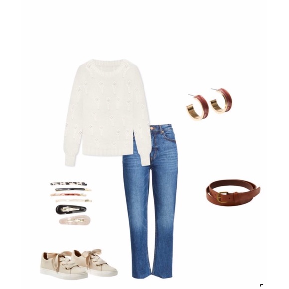 LOFT Bobble Pointelle Sweater - Picture 4 of 4